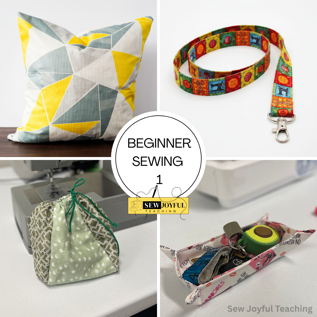 Beginner Sewing Class -4 Weeks Saturday 8/1