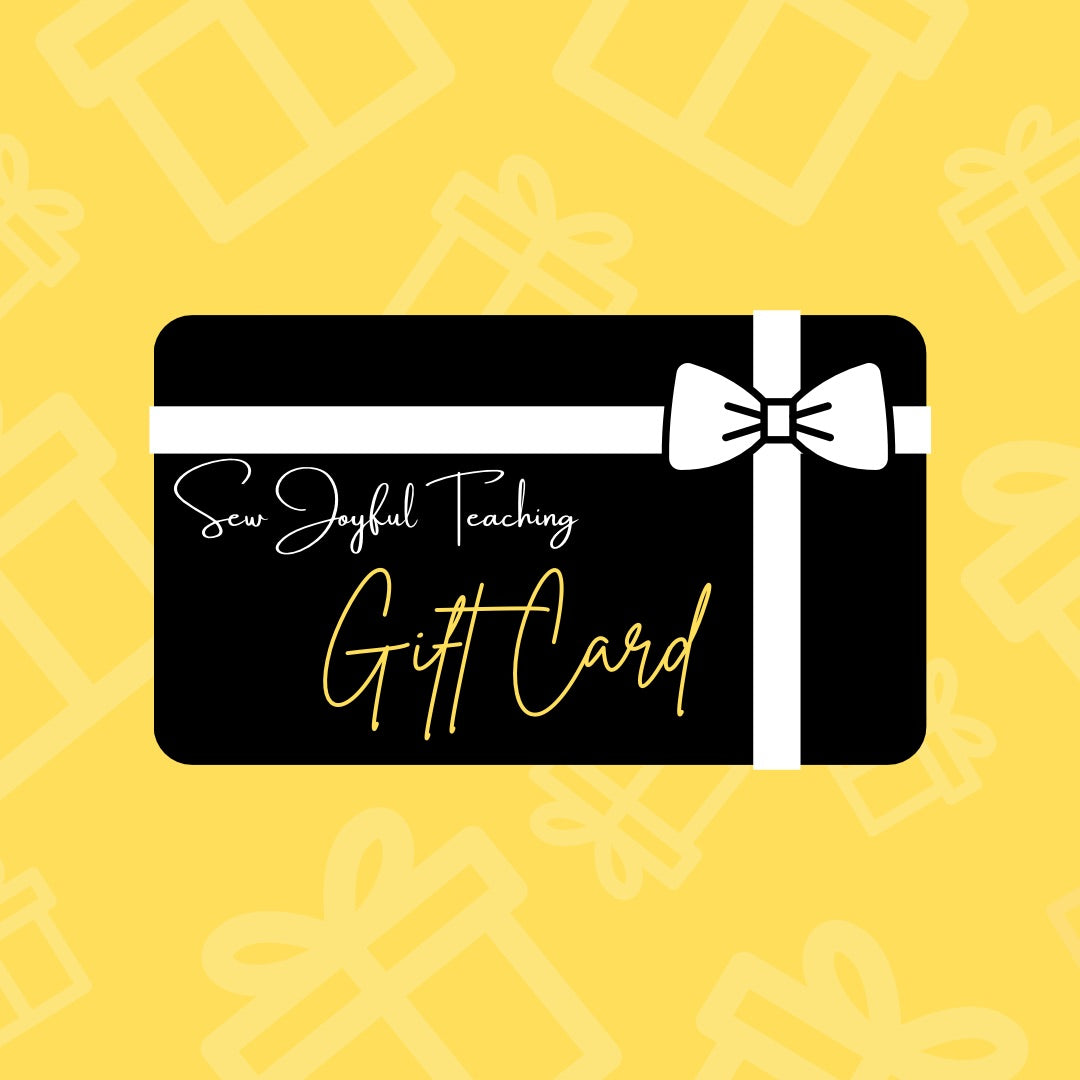 Sewing Class Gift Card